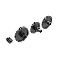 Traxxas TRX-9776R Transmissie-tandwielen compleet, korte reductie Traxxas TRX-9776R Transmissie-tandwielen compleet, korte reductie