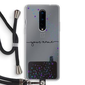 Sterren: OnePlus 8 Transparant Hoesje met koord