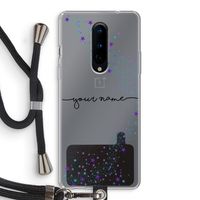 Sterren: OnePlus 8 Transparant Hoesje met koord