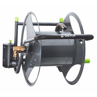 Slanghaspel GEKA plus P40 aansluitschroefdraad 26,44 mm G 3/4 inch poedergecoat.