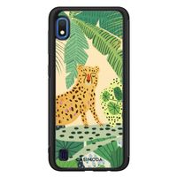Samsung Galaxy A10 hoesje - Jungle luipaard