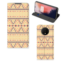 OnePlus 7T Hoesje met Magneet Aztec Yellow - thumbnail