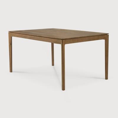 Ethnicraft Eettafel 'Bok' Ruw Teakhout, 160 x 80cm