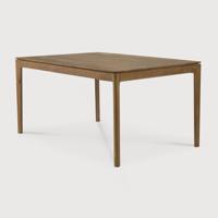 Ethnicraft Eettafel 'Bok' Ruw Teakhout, 160 x 80cm