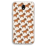 Pony: Samsung Galaxy J7 (2017) Transparant Hoesje Pony: Samsung Galaxy J7 (2017) Transparant Hoesje