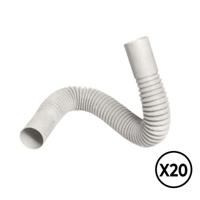 Kabelbuis Tupersa Ø 20 mm Gebogen 120 Onderdelen