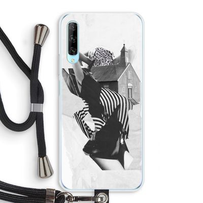 House: Huawei P Smart Pro Transparant Hoesje met koord