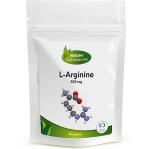 Arginine 500 mg | 90 capsules | Vitaminesperpost.nl