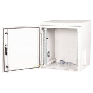 ROLINE 19-inch wandbehuizing Pro 12 U, 600x600 BxT IP55 buiten grijs