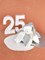 DOUDOU & COMPAGNIE 25 jaar - OURS ARGENT - Pantin fopspeenhouder zilver