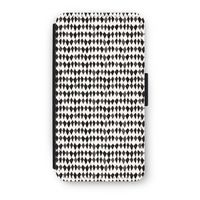 Crazy shapes: iPhone XS Flip Hoesje