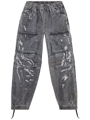 Diesel jean droit D-Mirt 0pgac - Gris