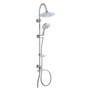 Doucheset Differnz Wellness Trendline met Handdouche 20x20x105 cm Chroom (zonder kraan)