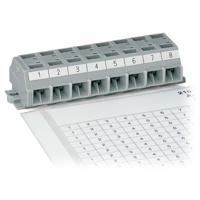 WAGO 210-333/1200-103 Opschriftstroken zelfklevend Wit 1 stuk(s)