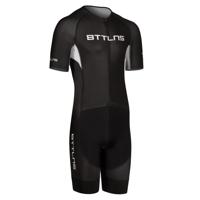 BTTLNS Chimera 1.0 basic trisuit korte mouw zwart/wit heren XS