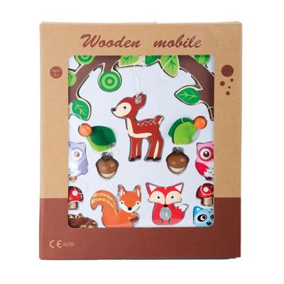 Small Foot houten baby mobiel bosdieren