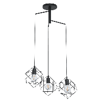 Eglo 3-lichts hanglamp Straiton 43366