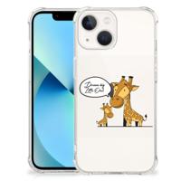 iPhone 13 mini Stevig | Bumper Hoesje | Giraffe