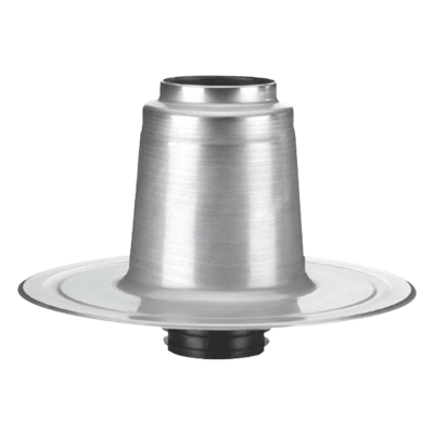 Dubbelwandige Plakplaat Ø090/100mm