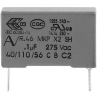 Kemet R46KN322000M1M+ 1 stuk(s) MKP-draadloze ontstoringscondensator Radiaal bedraad 220 nF 275 V 20 % 22.5 mm (l x b x h) 26.5 x 6 x 15 mm