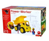 BIG Power-Worker - Kiepwagen + Figuur speelgoedvoertuig - thumbnail