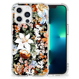 Case voor Apple iPhone 13 Pro Dark Flowers