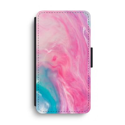 Roze explosie: iPhone XS Max Flip Hoesje