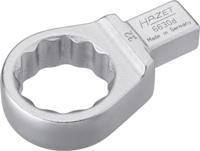 HAZET Insteekringsleutel 6630D-32 · 14 x 18 mm insteekvierkant massief · Buitentwaalfkant tractieprofiel · SW 32 mm