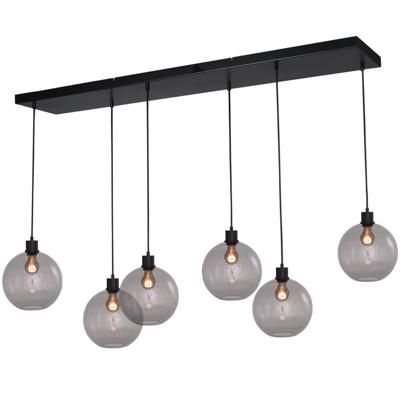 Masterlight HanglampLazise 6x Ø 25cm zwart - 2641-05-05-130-25-625