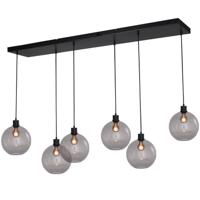 Masterlight HanglampLazise 6x Ø 25cm zwart - 2641-05-05-130-25-625