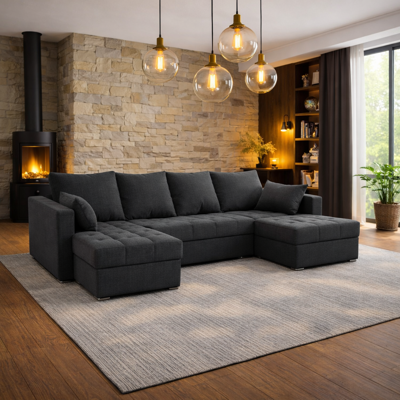 U-Bank Kos - Universeel - Slaapbank met opbergruimte