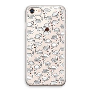 Zwanen: iPhone 8 Transparant Hoesje