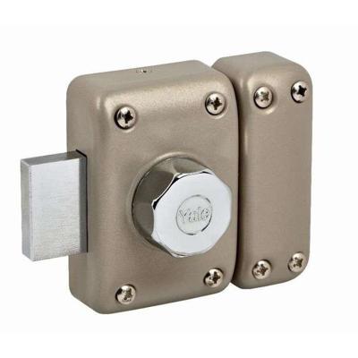 Deurslot Knop/Cilinder - YALE - YV25BT-45 - Anti-scheurbescherming - 4 sleutels - Beige