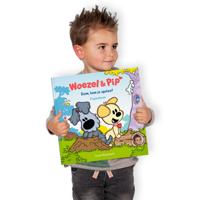 Flapjesboek Woezel & Pip Verstoppertje personaliseren