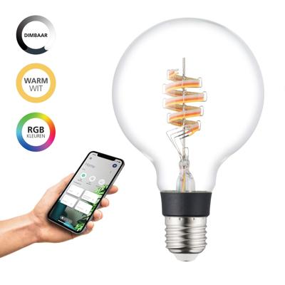 Eglo Led lampenbol ZigbeeE27 4,9W - 400lm - 3000K - G95 - 110274