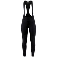 Fietsbroek - Craft Core SubZ Wind Bib Tights - L - Dames - Zwart - thumbnail