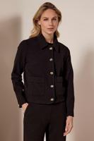 Tramontana Structured Jacket Classic Collar E01-18-801 Jackets 009000-black