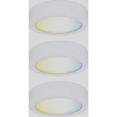 Paulmann CC Start Disc Onderbouwlamp Set van 3 stuks 2.10 W Warmwit Wit