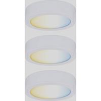 Paulmann CC Start Disc Onderbouwlamp Set van 3 stuks 2.10 W Warmwit Wit