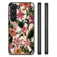 Samsung Galaxy S23 Bloemen Hoesje Flowers - thumbnail