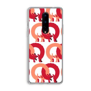 Dogs: OnePlus 8 Transparant Hoesje