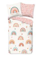 Good Morning Kinderdekbedovertrek "regenbogen" - Multi - (135x200 cm) - Katoen