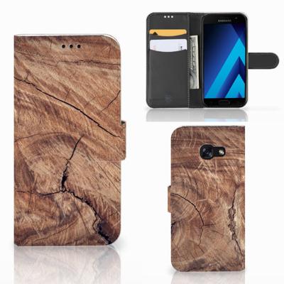 Samsung Galaxy A5 2017 | Book Style Case | Tree Trunk