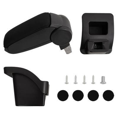 VidaXL Armsteun 16x30x(40-50) cm abs zwart