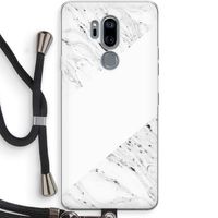 Biggest stripe: LG G7 Thinq Transparant Hoesje met koord