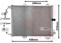 Van Wezel Airco condensor 52005088 - thumbnail