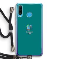 Win98: Huawei P30 Lite Transparant Hoesje met koord