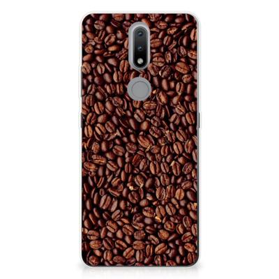 Nokia 2.4 | Siliconen Case | Koffiebonen