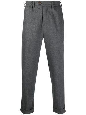 PT Torino pantalon de costume à coupe droite - Gris