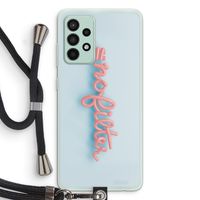 #nofilter: Samsung Galaxy A52s 5G Transparant Hoesje met koord